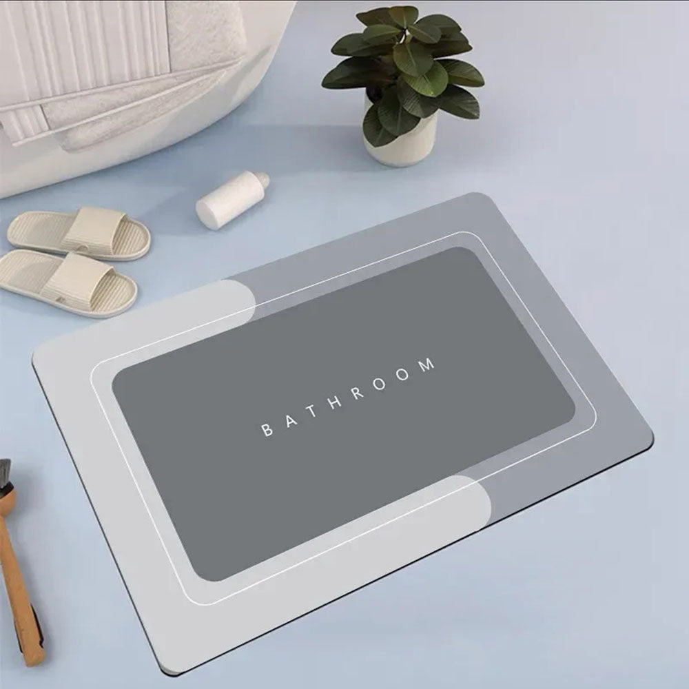 Super Absorbent And Anti Skid Bathroom Mat