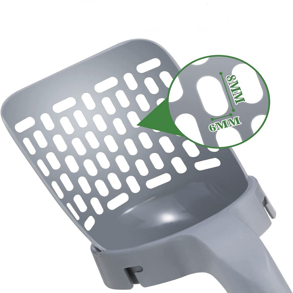 Self Cleaning Cat Litter Shovel Scoop With Refill Bag