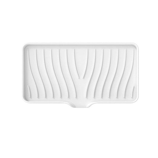 Free Punch Silicone Drain Soap Box Anti Slip Sink Tray