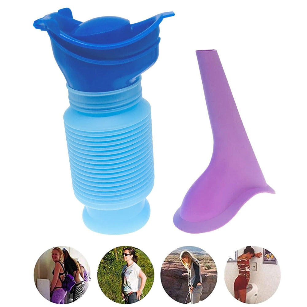 Reusable Shrink Camping Toilet Emergency Urinal