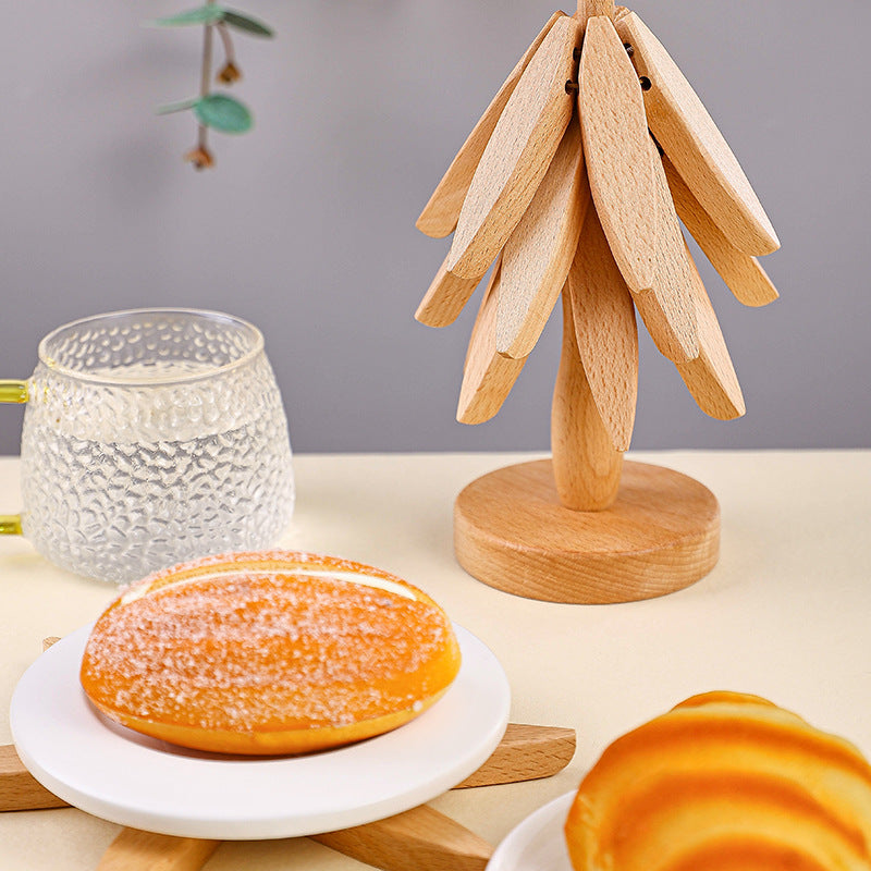 Tree Design Stand Anti Scald Heat Resistant Placemats