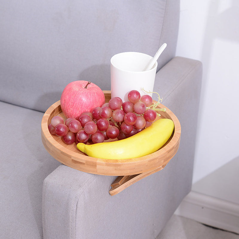 Sofa Armrest Clip On Tray Table