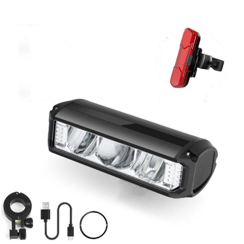 Waterproof Flashlight Usb Charging Road Cycling Lamp