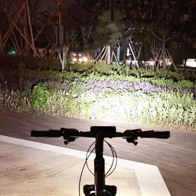 Waterproof Flashlight Usb Charging Road Cycling Lamp
