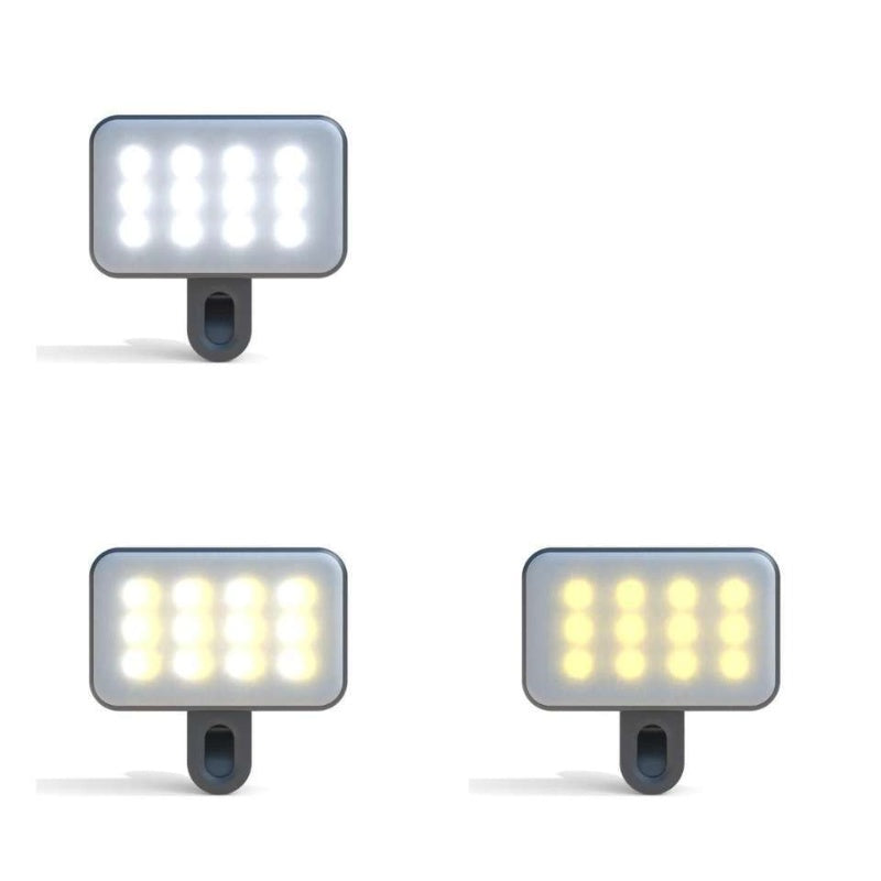 Rechargeable Brightness Clip On Mini Selfie Fill Light