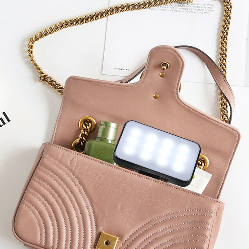 Rechargeable Brightness Clip On Mini Selfie Fill Light