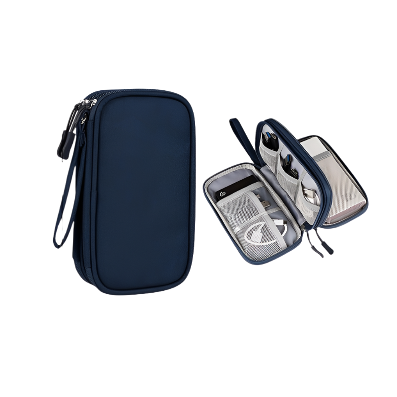 Travel Digital Storage Bag Usb Data Cable Organizer