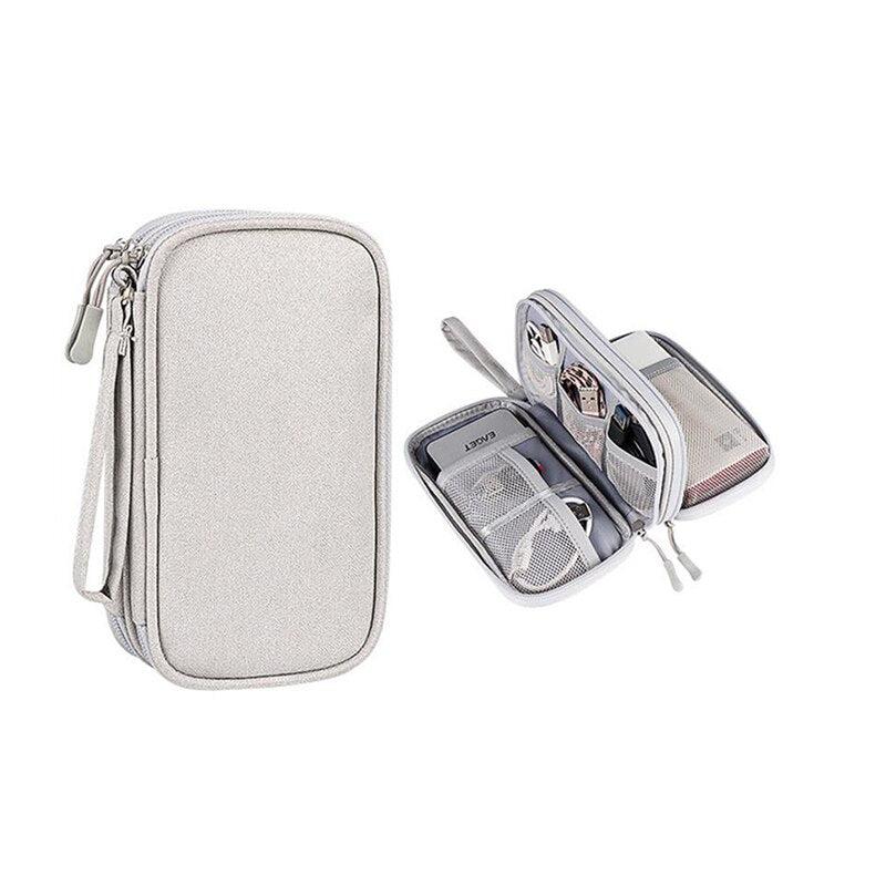 Travel Digital Storage Bag Usb Data Cable Organizer