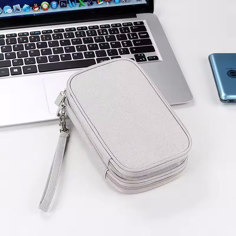 Travel Digital Storage Bag Usb Data Cable Organizer