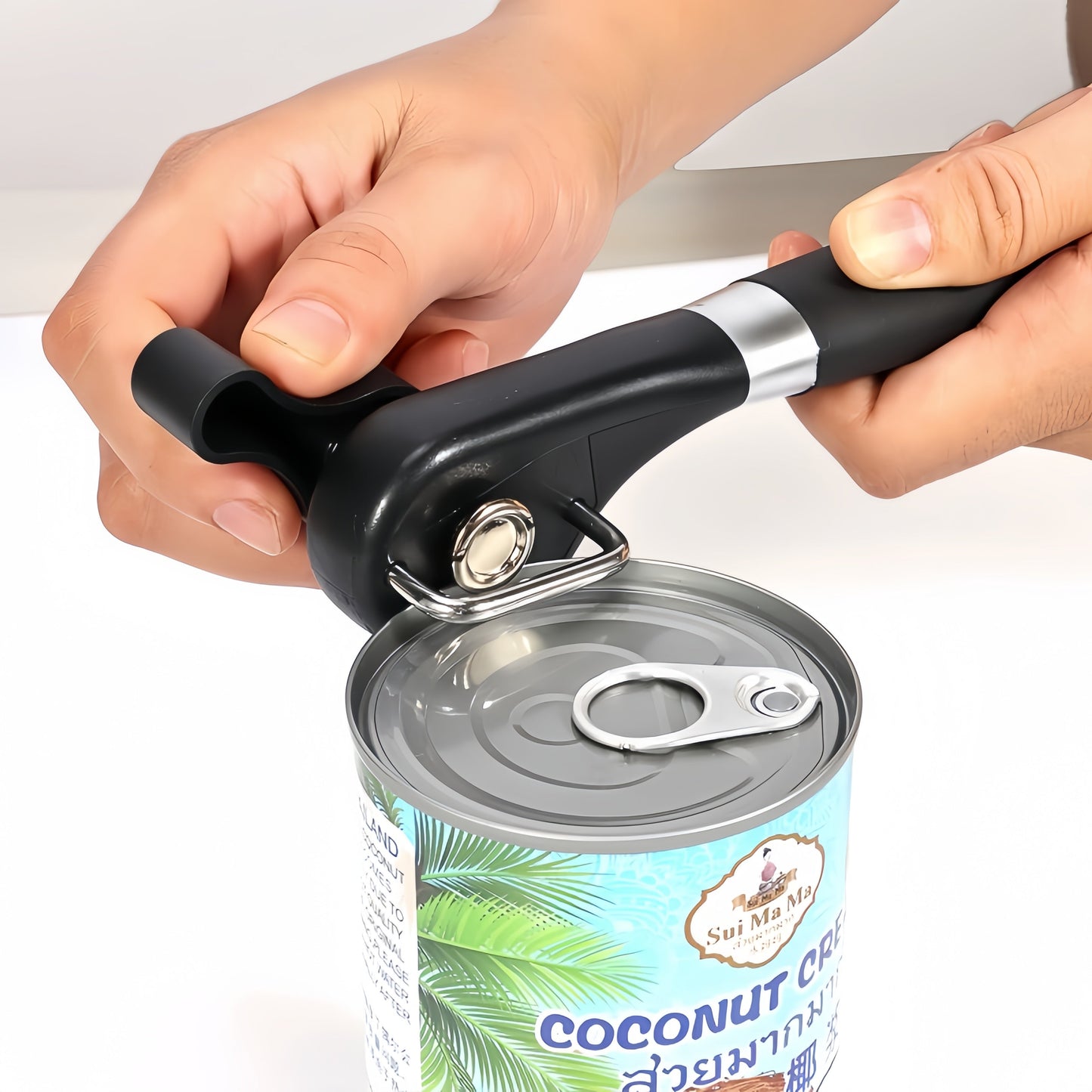 Stainless Steel Safe Cut Can Opener