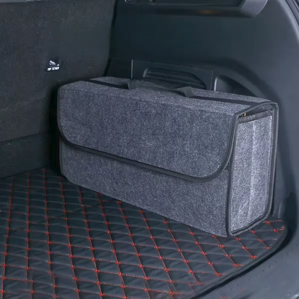Anti Slip Compartment Boot Storage Organizer Tools For Car