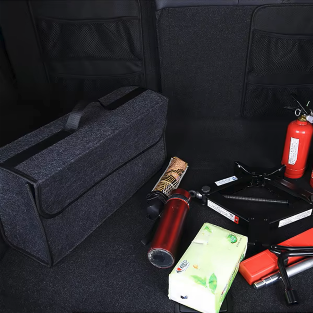 Anti Slip Compartment Boot Storage Organizer Tools For Car
