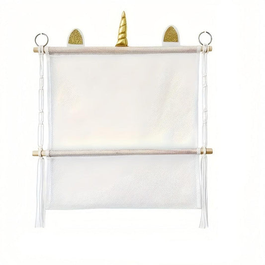 Bohemian Wall Hanging Plush Toy Organizer