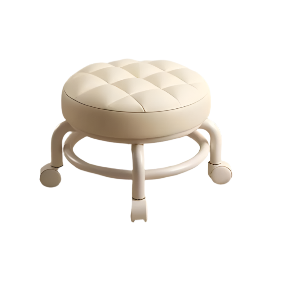 Multi Functional Pulley Low Stool With Universal Wheels