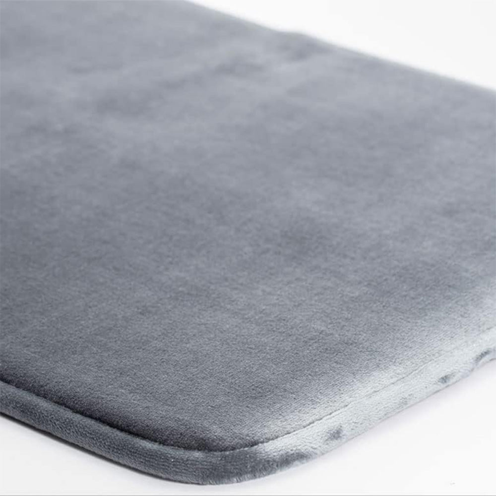 Comfeya Thick Memory Foam Bath Mat Soft And Absorbent Velvet With Durable Dots On Bottom Machine Washable Shower Floor R