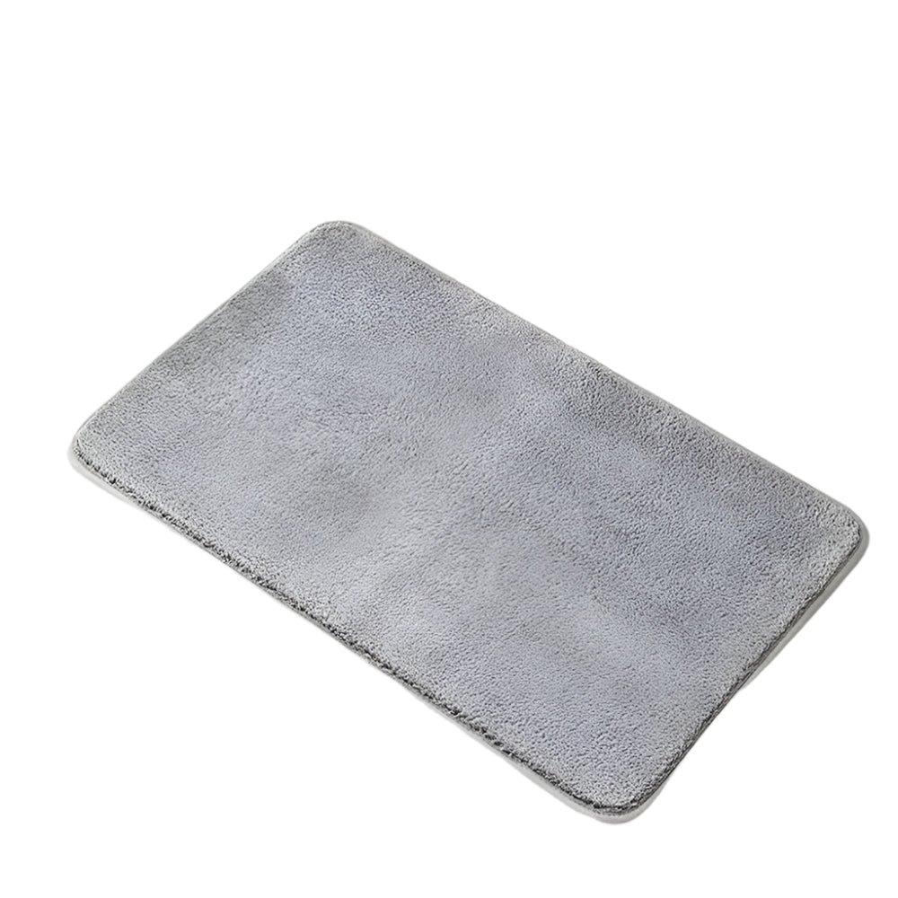 Comfeya Thick Memory Foam Bath Mat Soft And Absorbent Velvet With Durable Dots On Bottom Machine Washable Shower Floor R