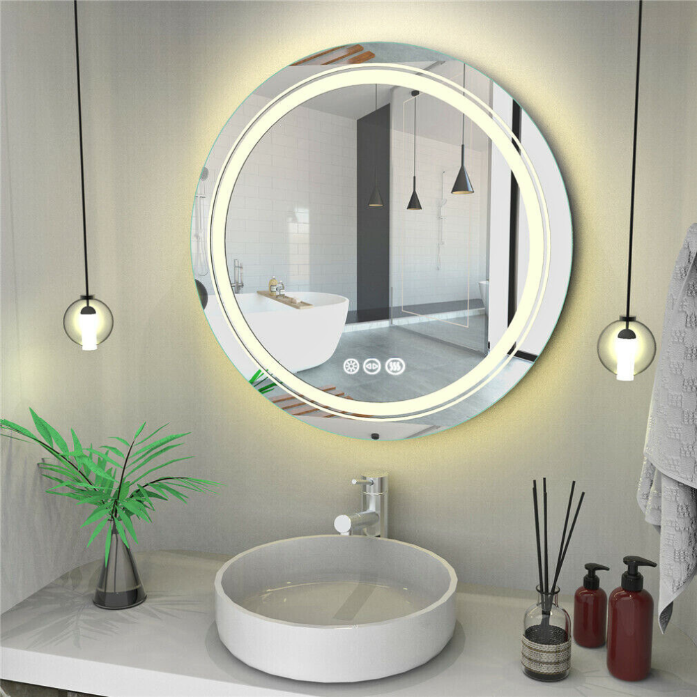 Smart Led Light Dimmable Mirror For Bathroom