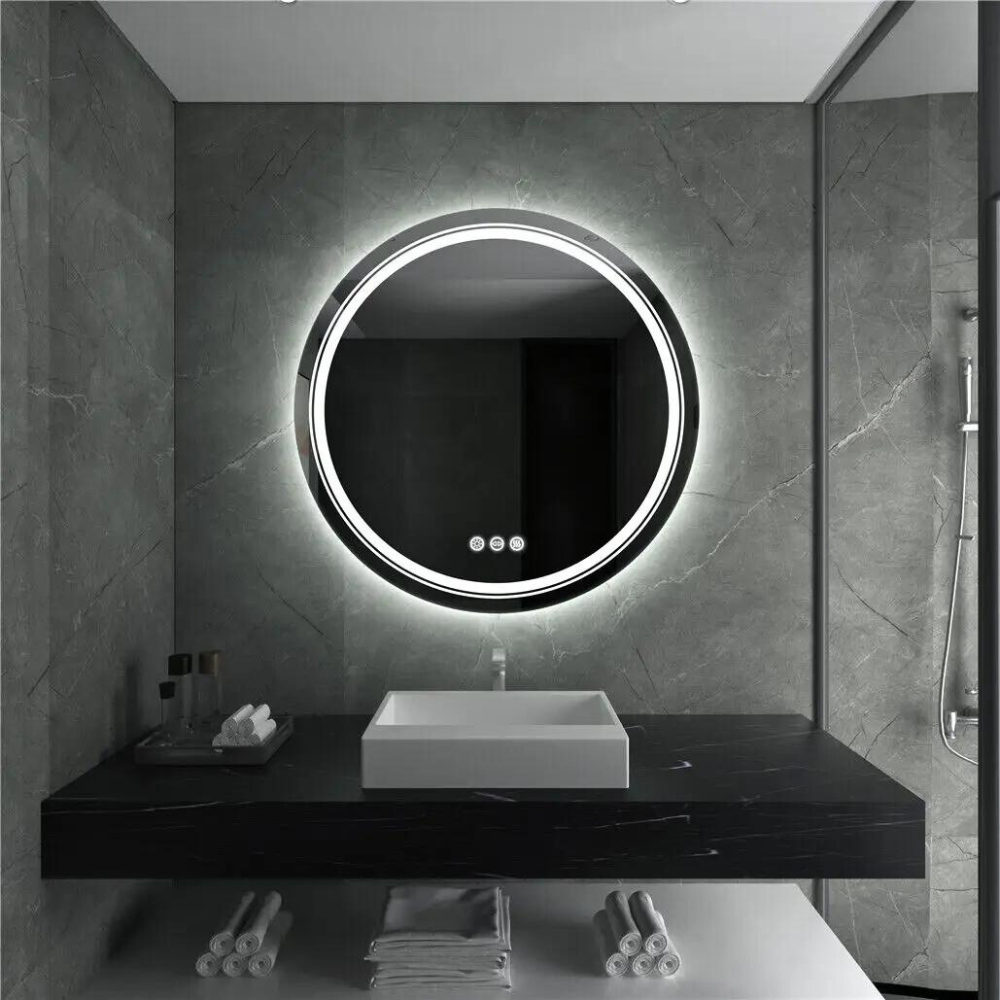 Smart Led Light Dimmable Mirror For Bathroom