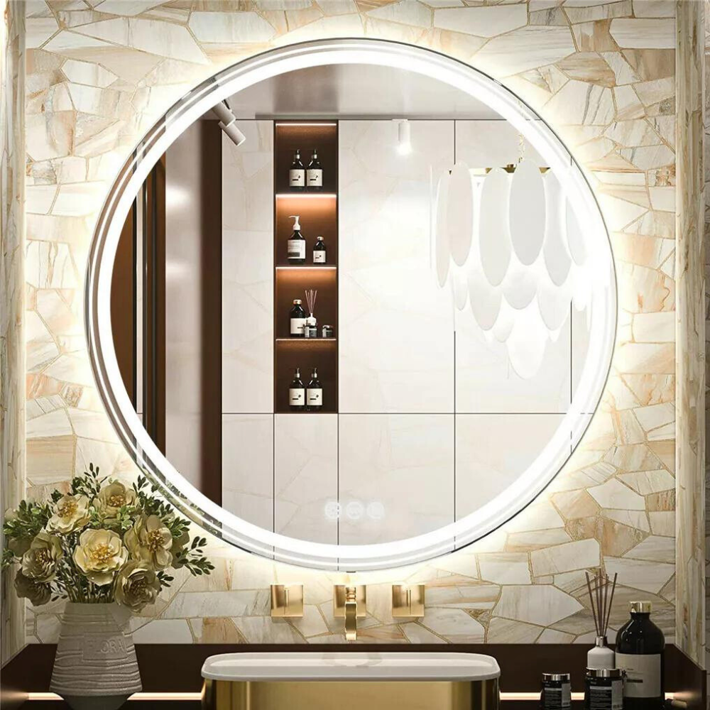 Smart Led Light Dimmable Mirror For Bathroom