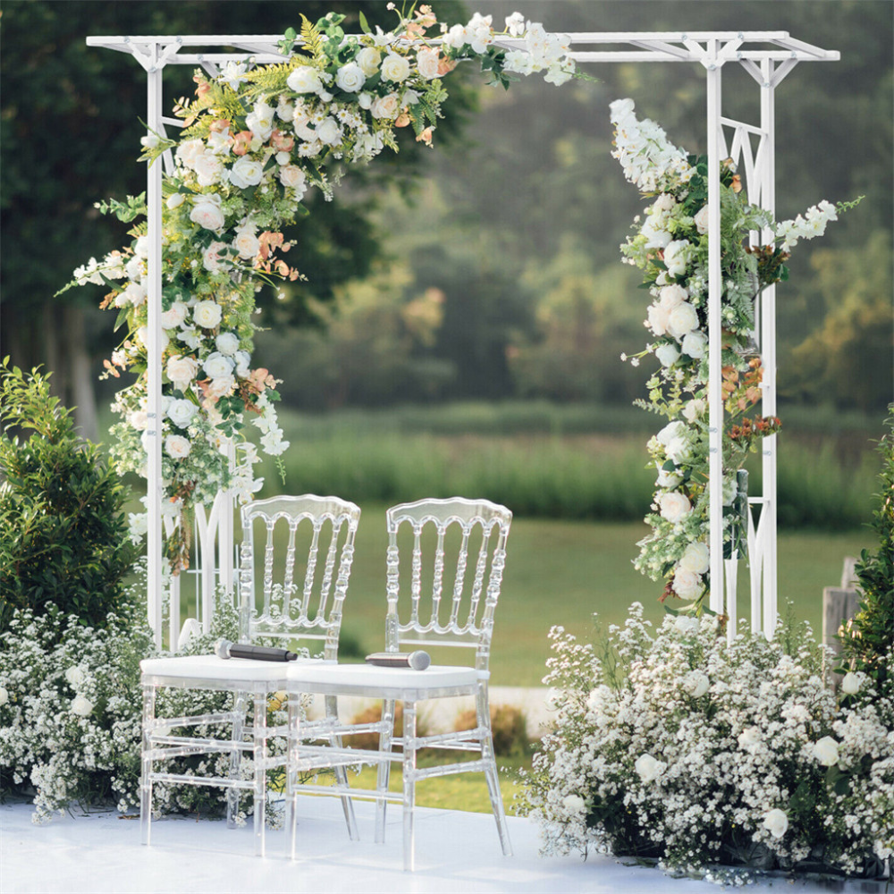 Stereoscopic Garden Arch Arbor Metal Wedding Decor Pergola Trellis
