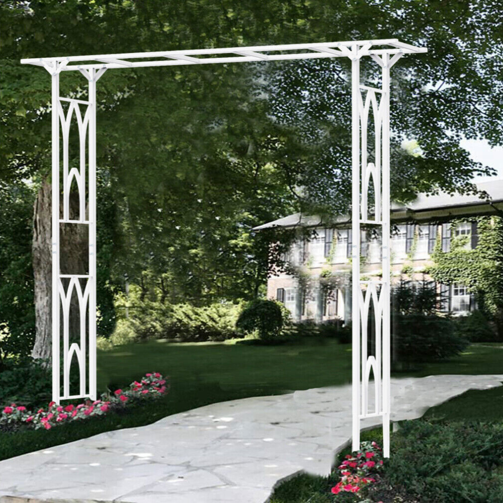 Stereoscopic Garden Arch Arbor Metal Wedding Decor Pergola Trellis