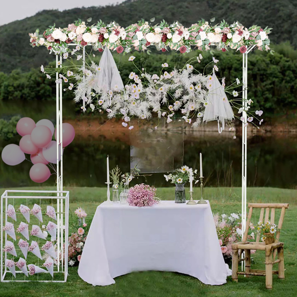Stereoscopic Garden Arch Arbor Metal Wedding Decor Pergola Trellis