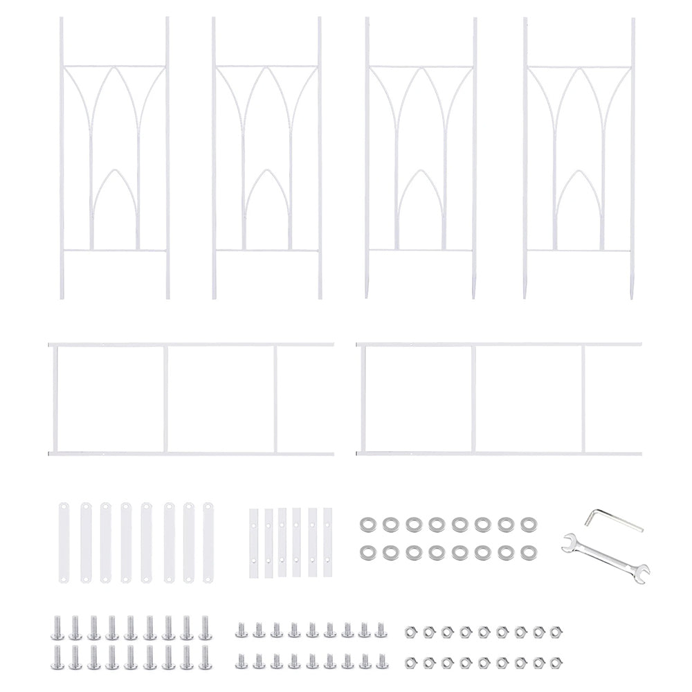 Stereoscopic Garden Arch Arbor Metal Wedding Decor Pergola Trellis