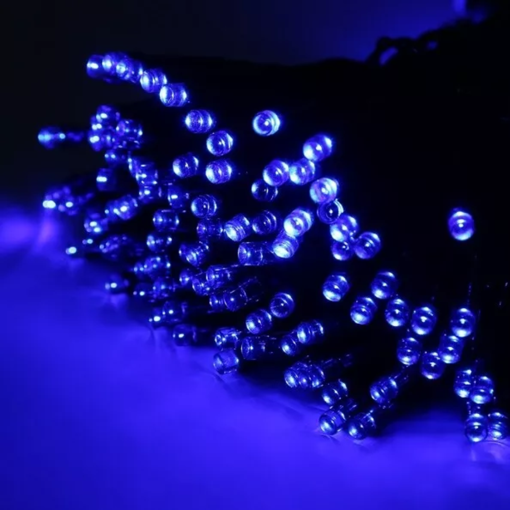 Solar Fairy String Lights 100/200/500 Led Outdoor Garden Christmas Party Decor