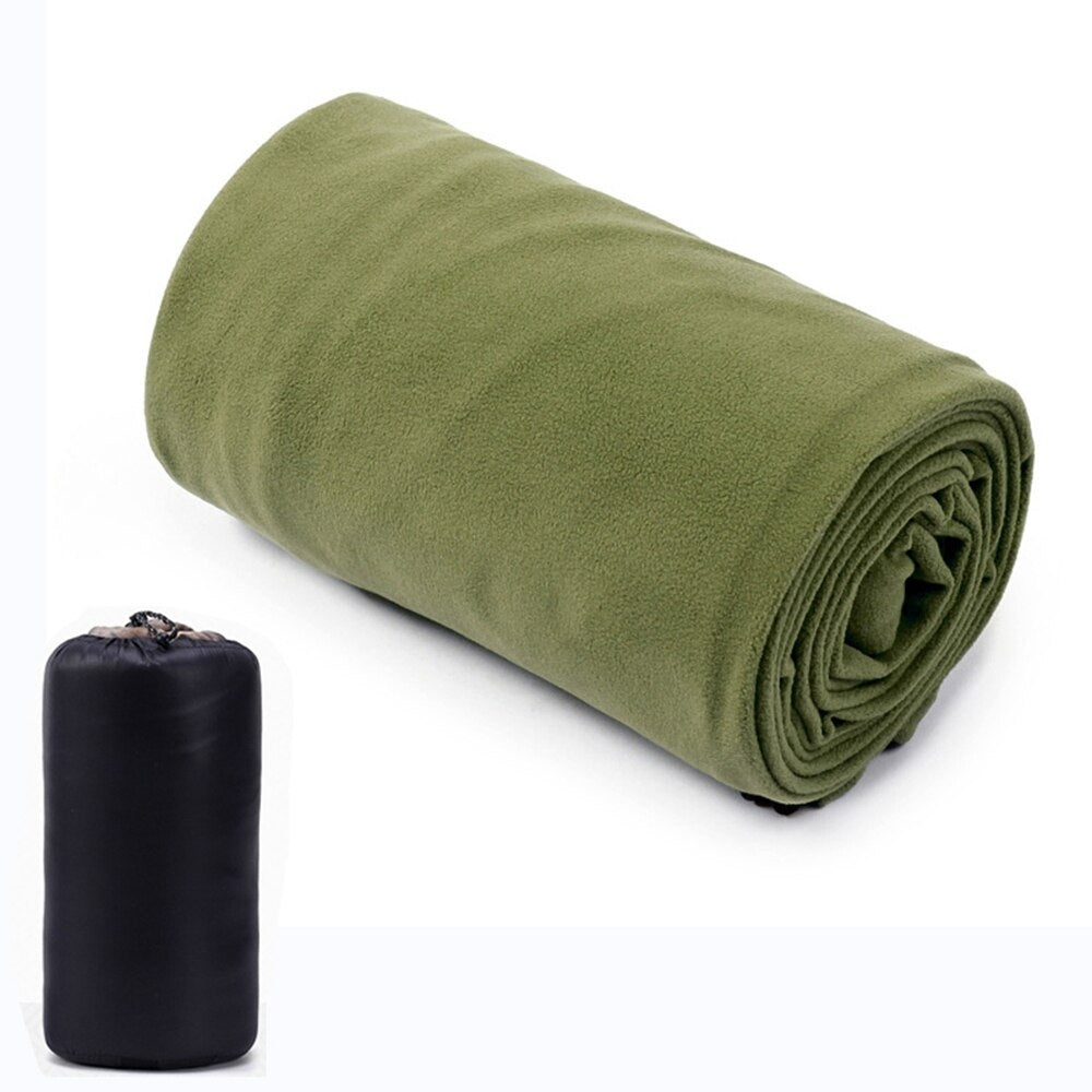 Ultra Light Fleece Sleeping Bag Liner For Outdoor Camping