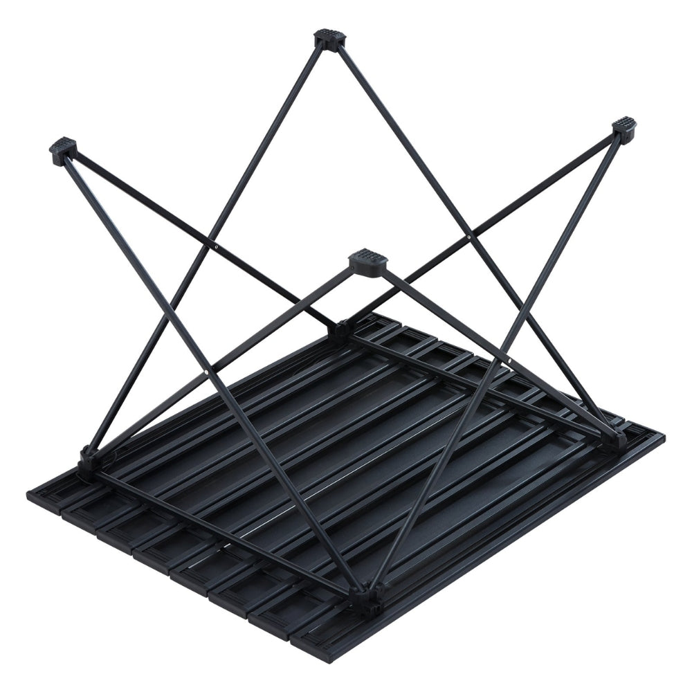 66Lb Camping Folding Table Lightweight Aluminum Beach With Carry Bag