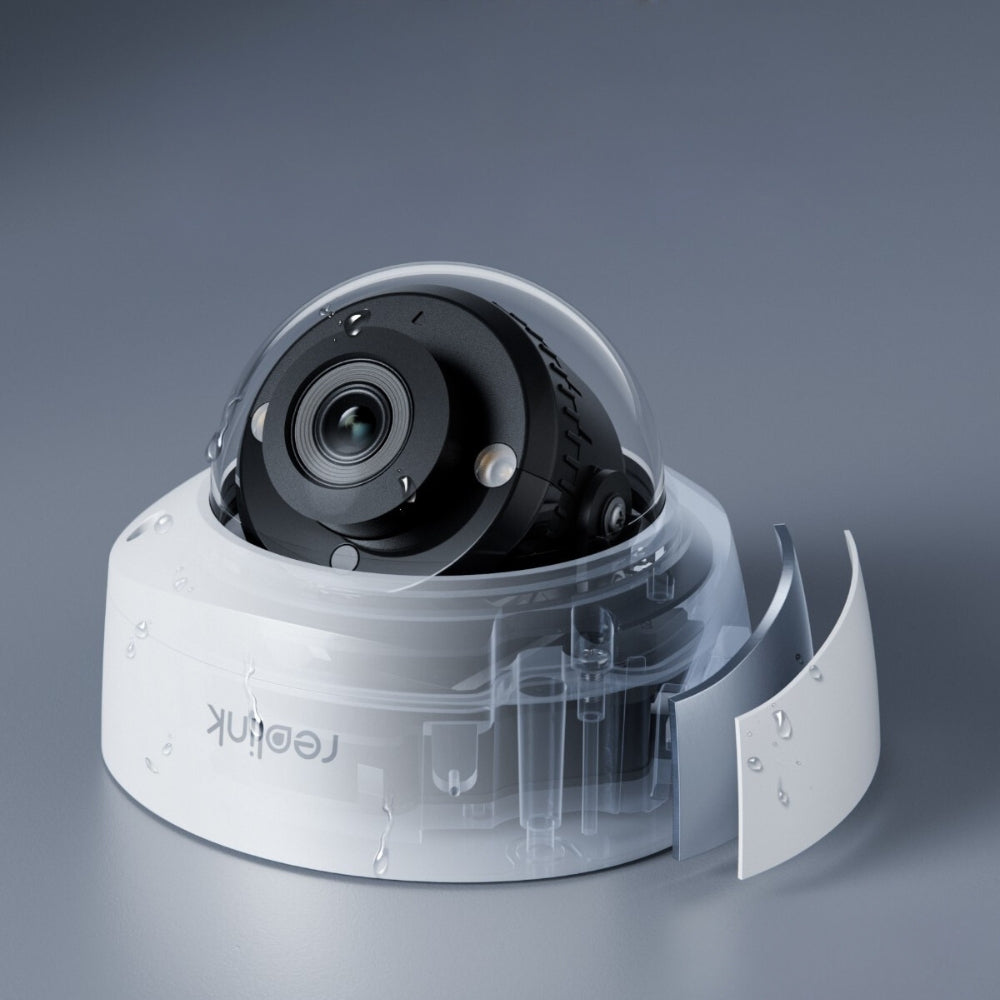 Ultra Wide 8Mp Zoom Hd Security Camera 4K Outdoor