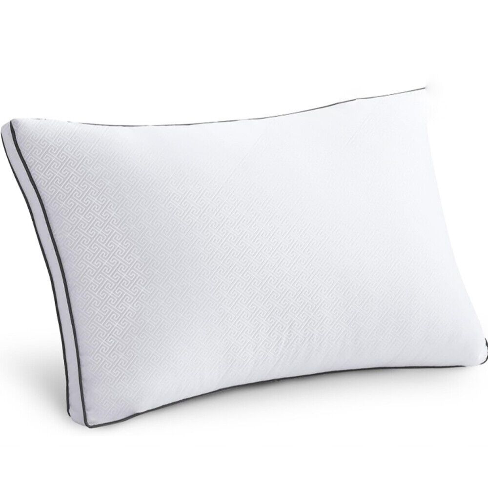 Premium High Resilience Pillows With Breathable Design And Washable Pillowcases