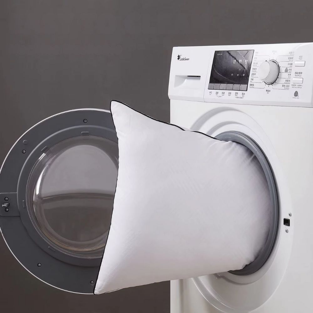 Premium High Resilience Pillows With Breathable Design And Washable Pillowcases