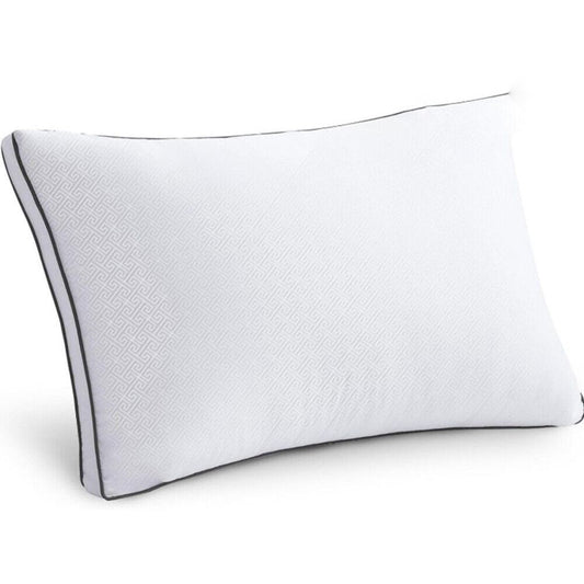 1/2 Pack High Resilience Pillows With Breathable Washable Pillowcases