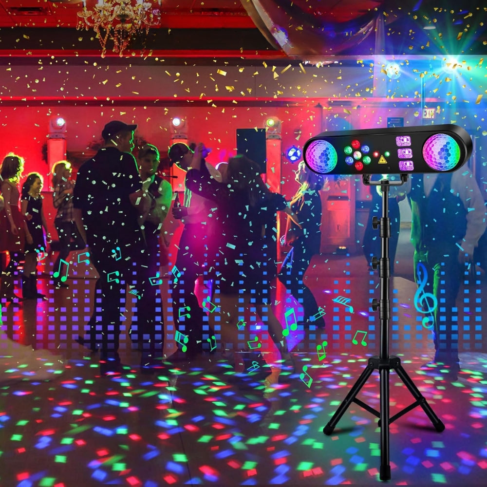 5 In 1 Bracket Effect Light Mobile Stage Lighting System