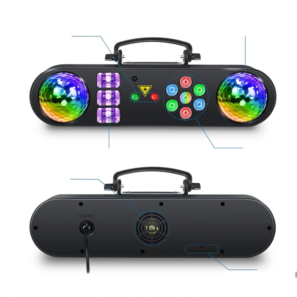 5 In 1 Bracket Effect Light Mobile Stage Lighting System
