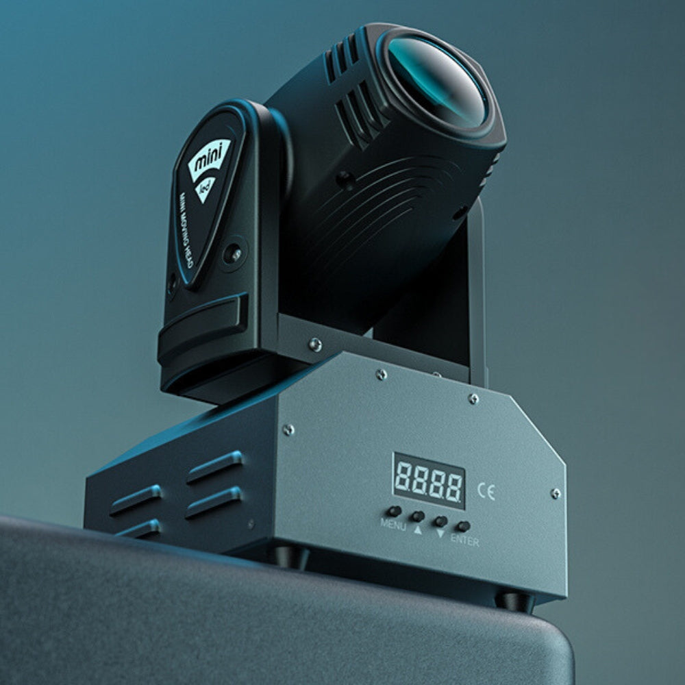15W Mini Led Moving Head Light Dmx512 Rgbw Beads 4 In Beam Stage