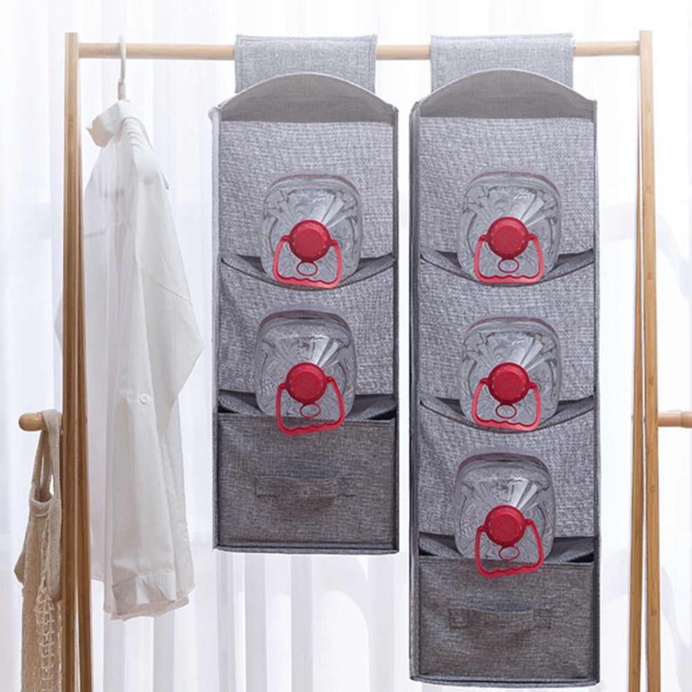 Wardrobe Hanging Storage Bag Interlayer Drawer Type Clothes Hangers Holder Closet Organizer