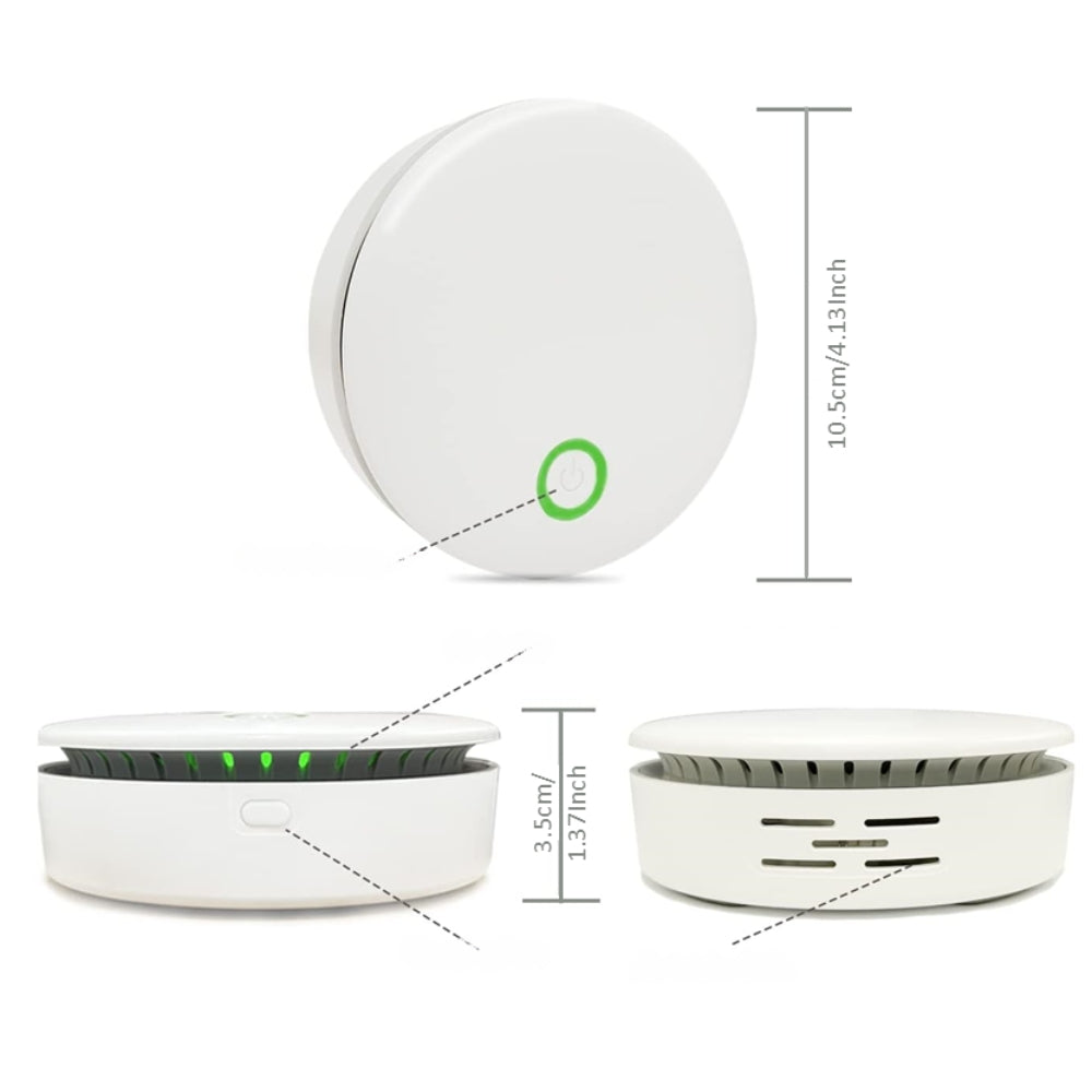 Ozone Ionic Air Purifier 2 In 1 Eliminate Odor For Home Car Refrigerator Shoe Cabinet Pet Room Hunting Bag