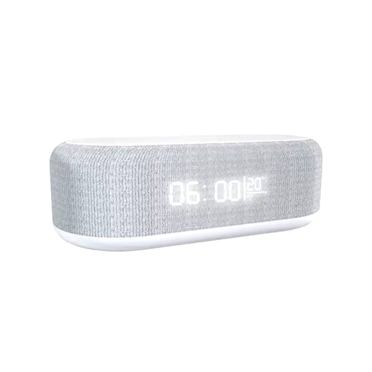 Wireless Charging Alarm Clock With Led Display And Night Light