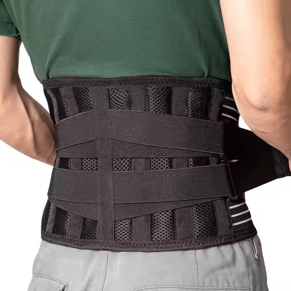Back Brace For Lower Pain Breathable Waist Support Relief