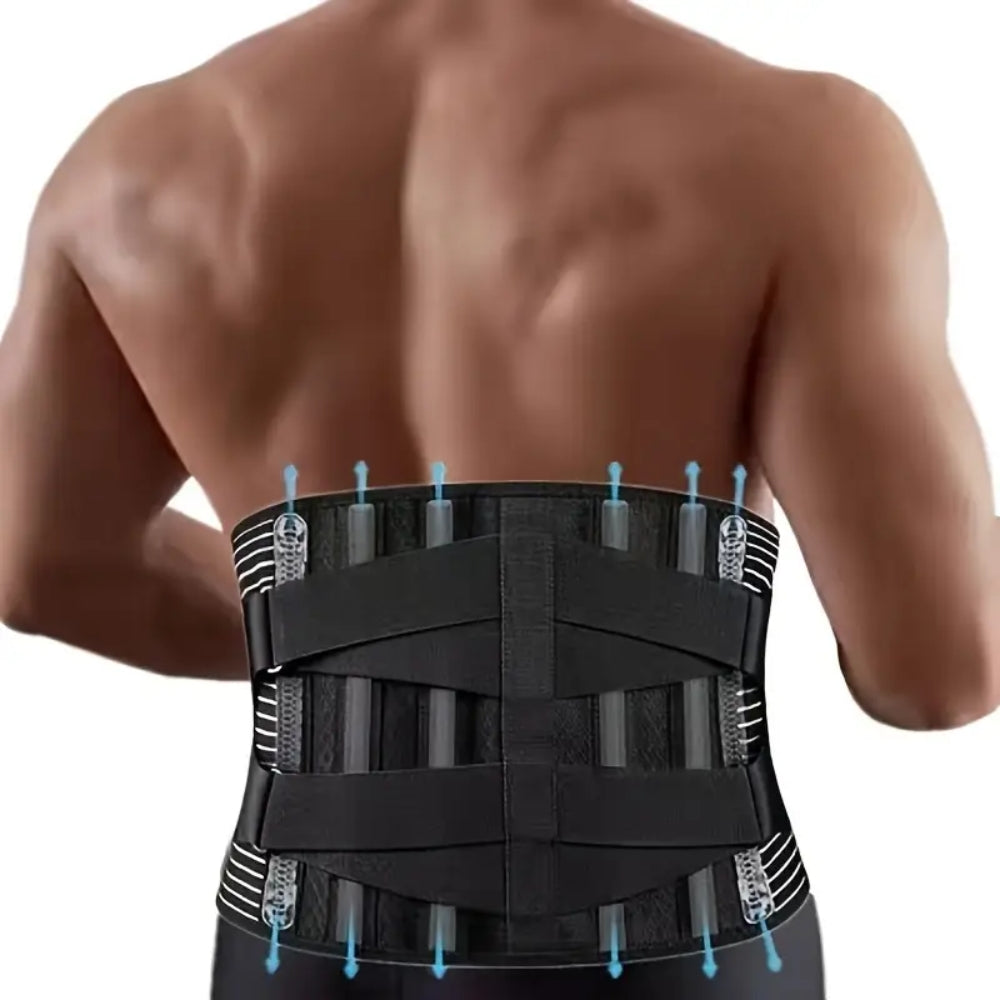 Back Brace For Lower Pain Breathable Waist Support Relief