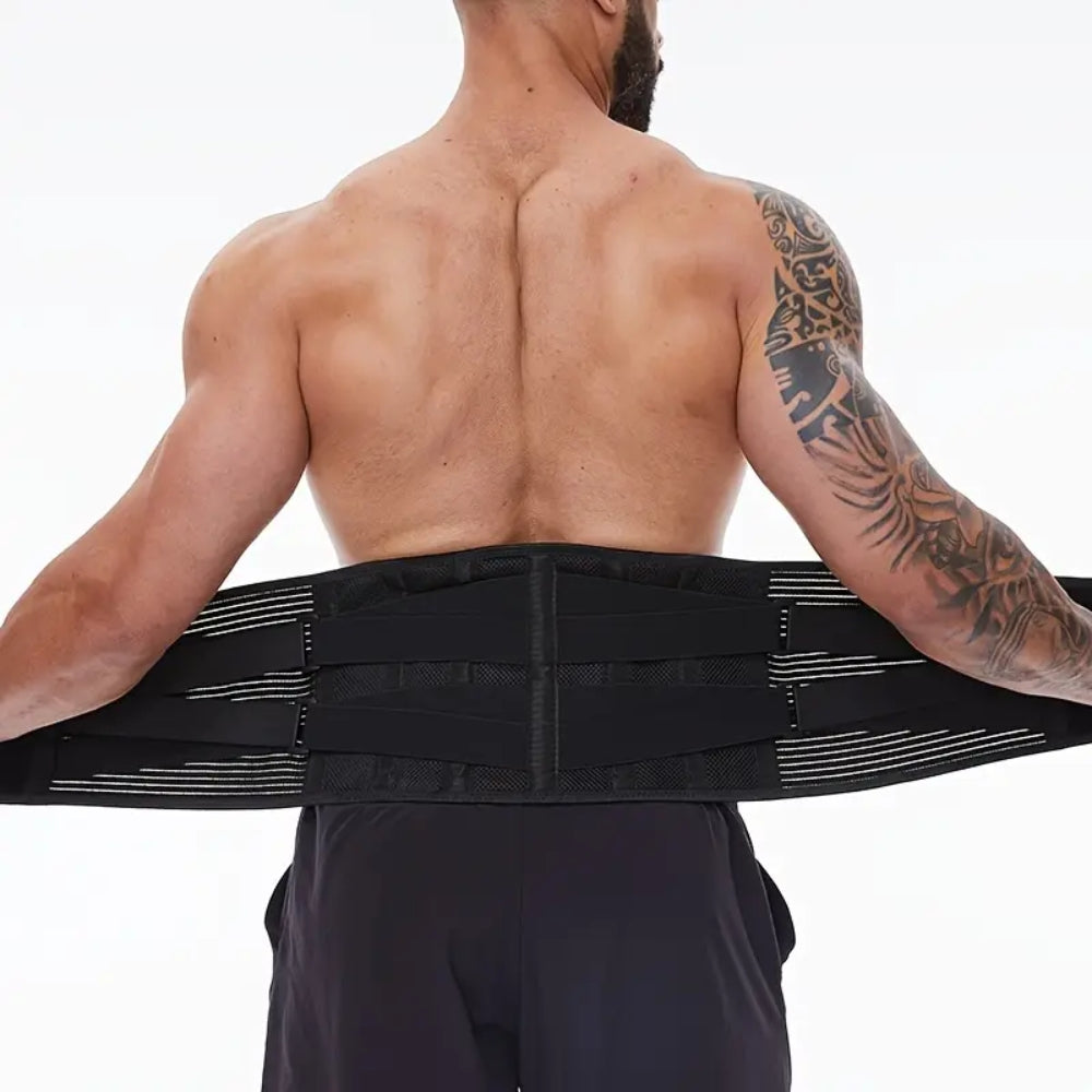 Back Brace For Lower Pain Breathable Waist Support Relief