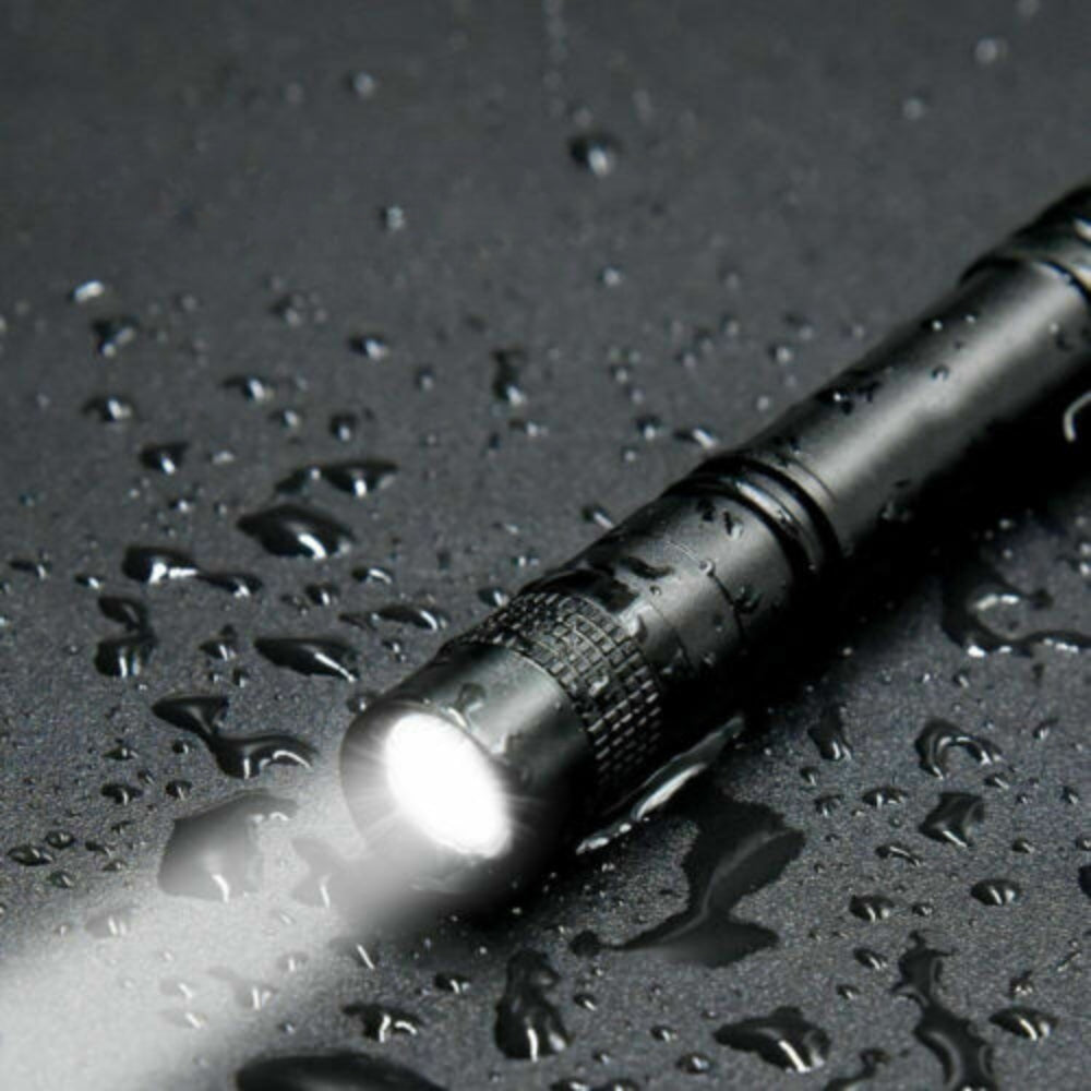 2 Pack Mini Led Torch Super Bright Flashlight Small Lamp Tiny Penlight