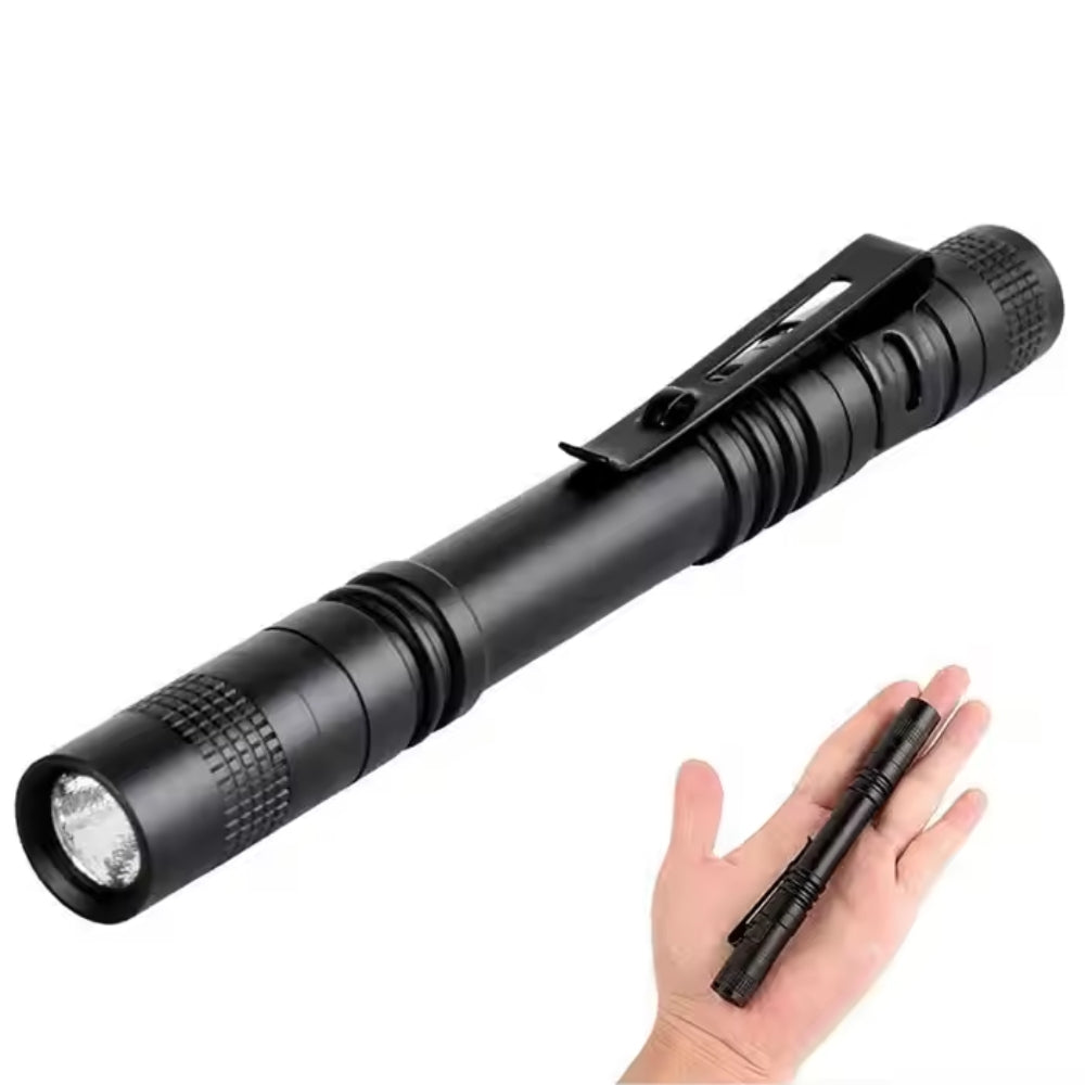 2 Pack Mini Led Torch Super Bright Flashlight Small Lamp Tiny Penlight
