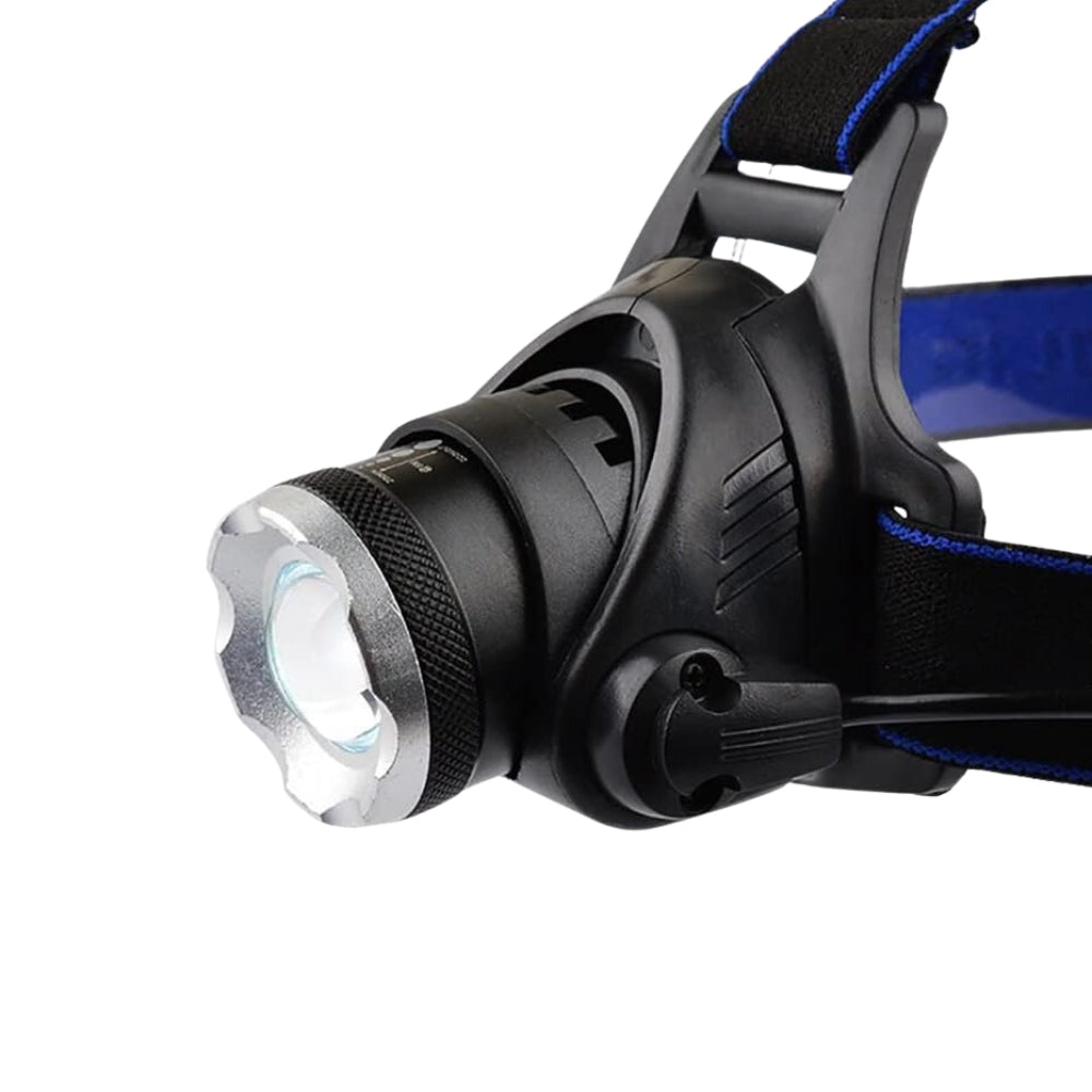 1 Sets of Led Head Torch Headlight Camping Headlamp Rechargeable Waterproof Fishing Light