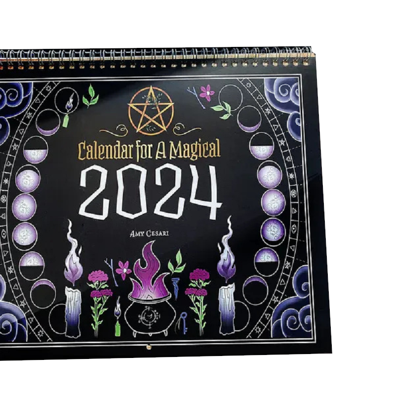 2024 Decorative Black Magic Calendar Festivals