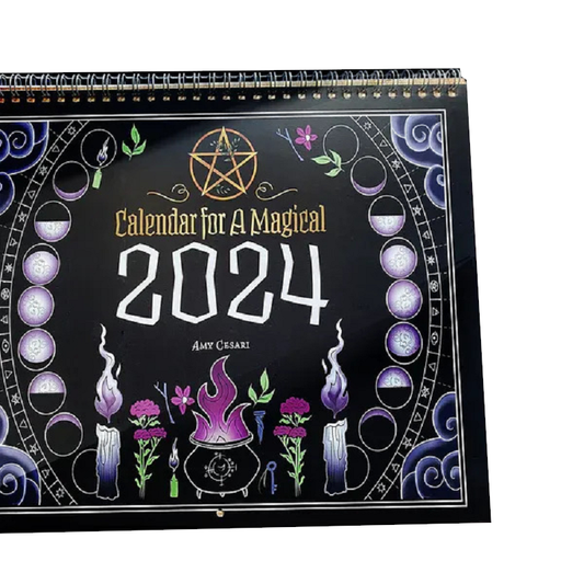 2024 Decorative Black Magic Calendar Festivals