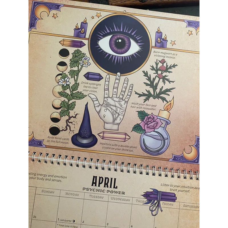 2024 Decorative Black Magic Calendar Festivals
