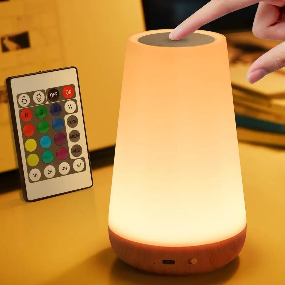 13 Color Changing Night Light With Remote And Touch Control